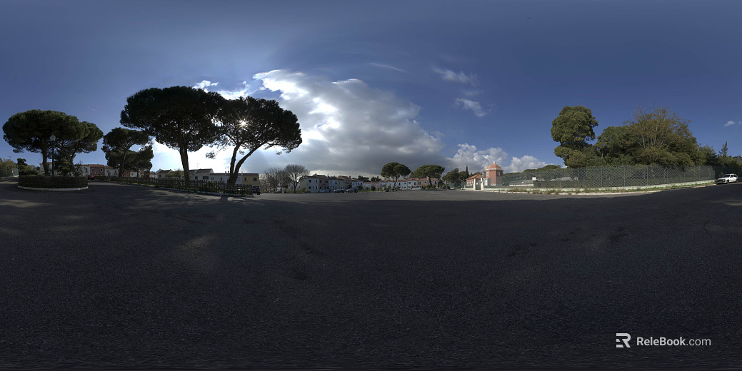 Country Town Day HDR texture