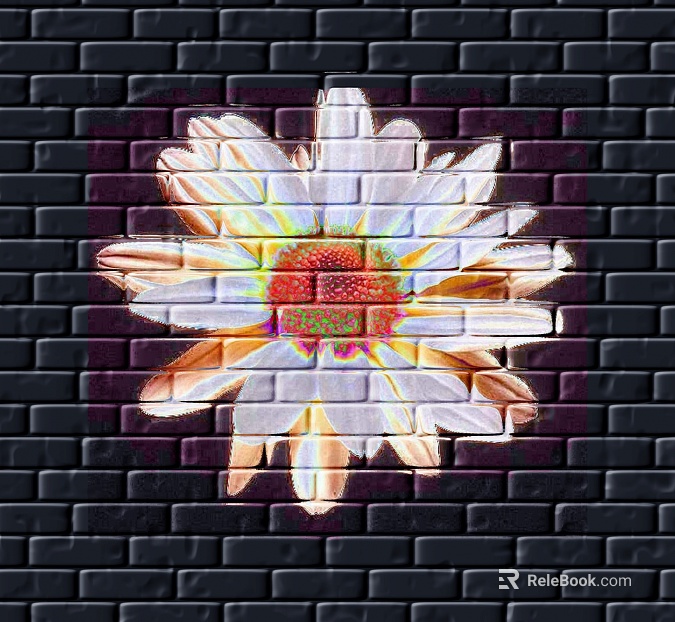 Wall painting texture