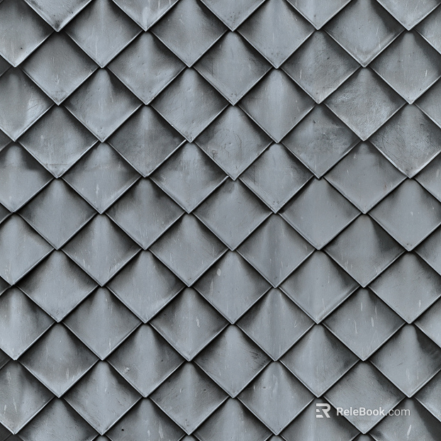 Green tile texture