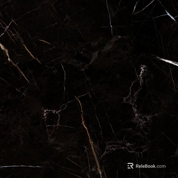Black reticulated marble wall ground texture