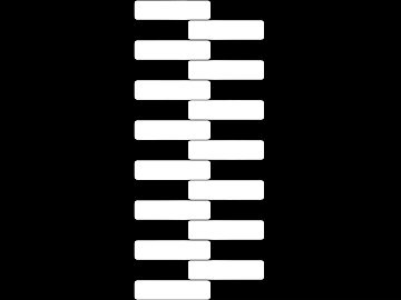 Black and White Ladder Bump Map texture (ID:ffaeh442139)