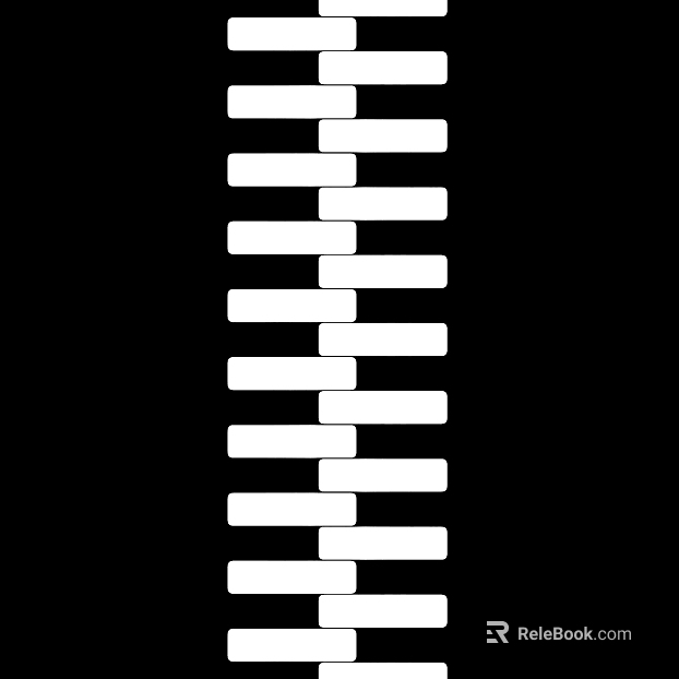Black and White Ladder Bump Map texture