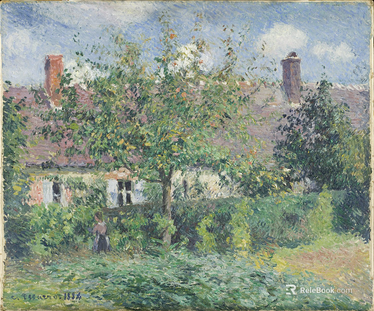 landscape painting texture