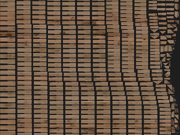 Light log grille background wall decoration texture (ID:ffaeh647189)