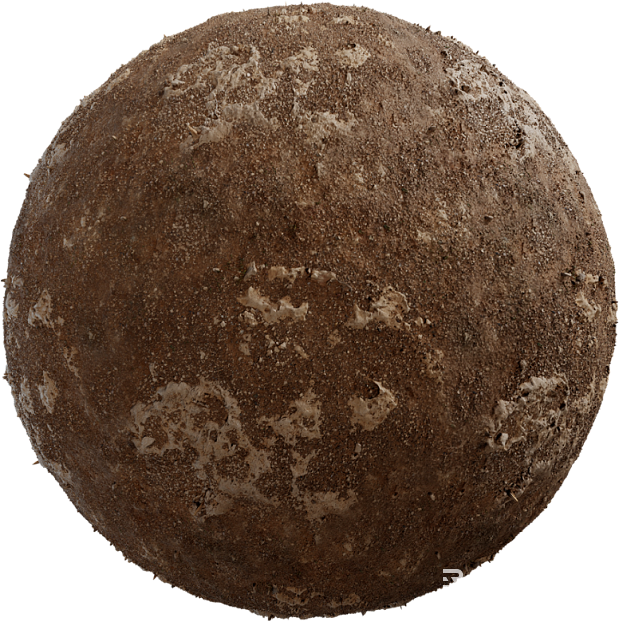 Soil PBR texture