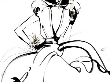 black and white painting texture (ID:ffacg66234)