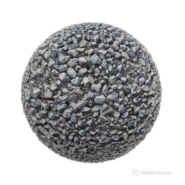 Gravel PBR texture