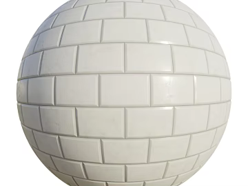 Brick wall PBR 3d model
