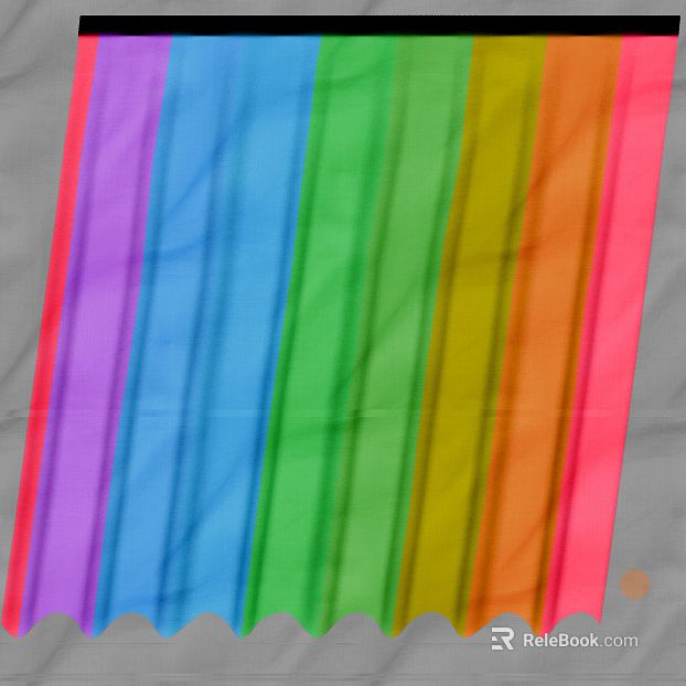 Color striped fabric decorative fabric texture