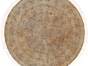 Round carpet texture (ID:ffacg93657)