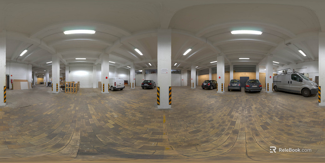 Indoor Parking HDR texture