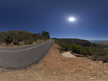 Outdoor Mountain Highway Daytime HDR texture (ID:ffaaf1463)