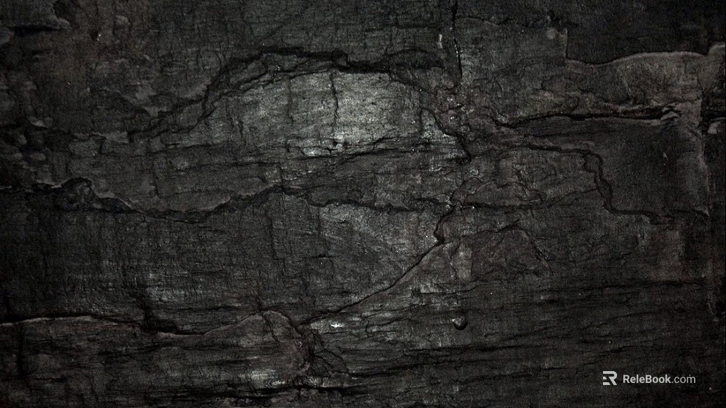 Rock old wall black and white texture