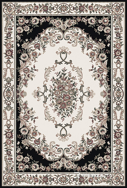 European carpet, patterned carpet map texture
