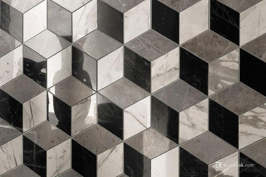 Marble mosaic Stone mosaic texture