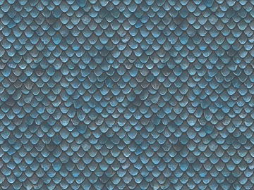 Modern roof green tile style flower tiles texture (ID:ffach484035)