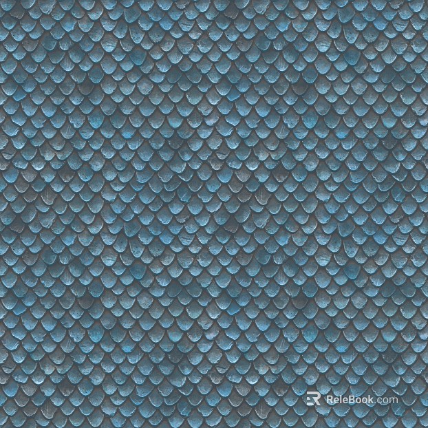 Modern roof green tile style flower tiles texture