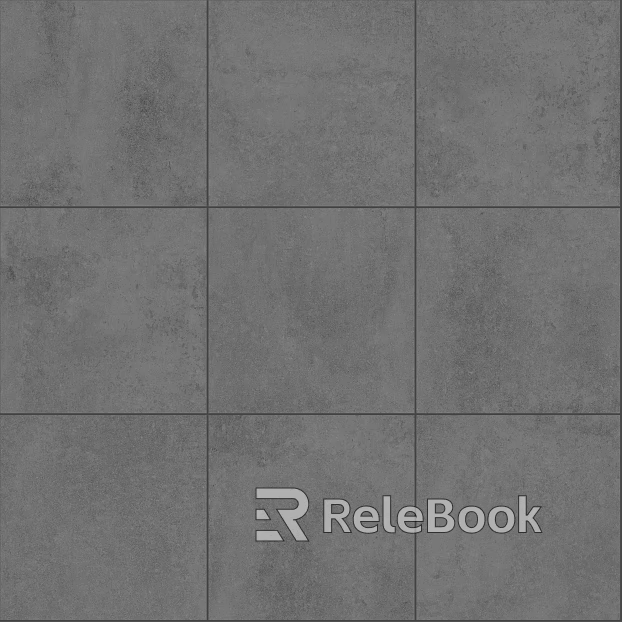 Cement Tile Solid Color Cream Matte Cement Floor Tile texture