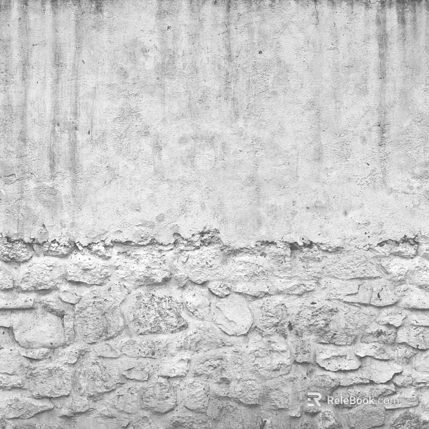 Light gray rubble cement wall texture