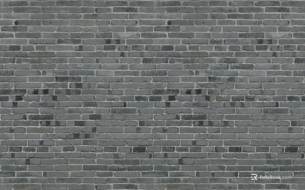 Brick wall cyan exterior wall brick material texture
