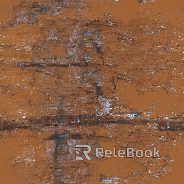 Painted metal texture