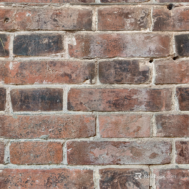Exterior wall brick texture