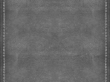 Dark gray fine grain leather soft bag fabric 3d model
