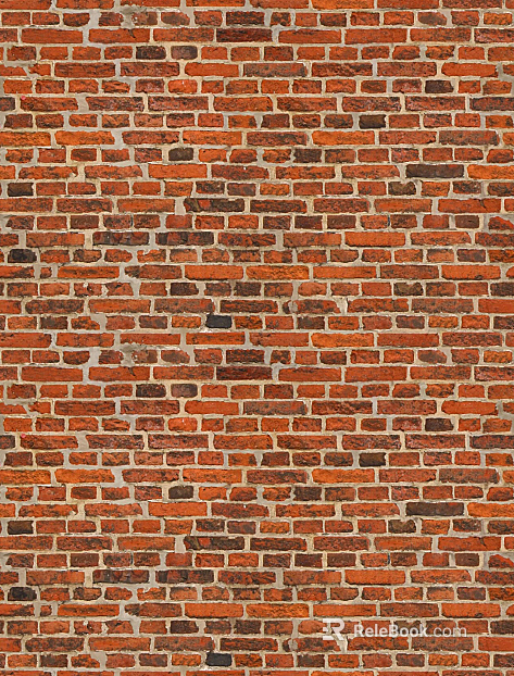 red brick wall exterior wall texture