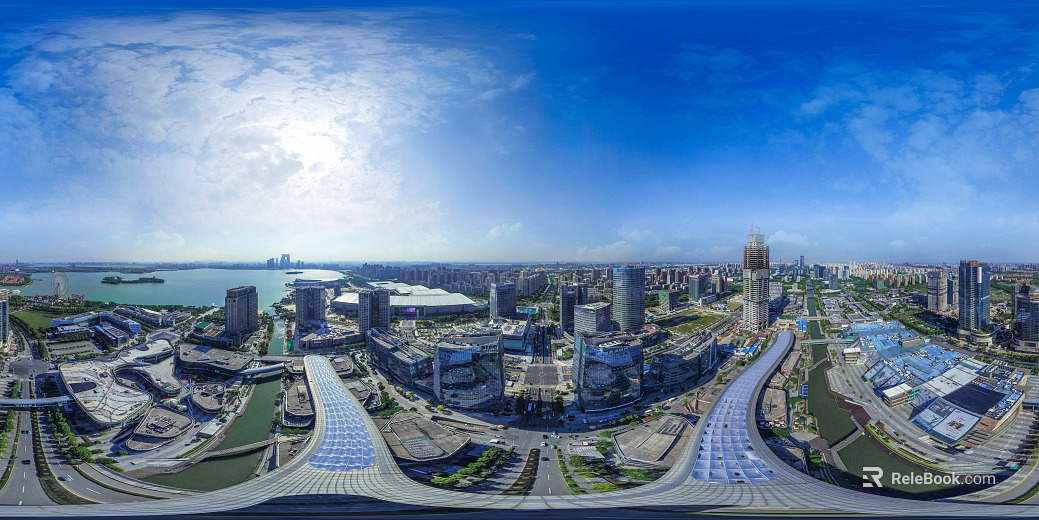 outdoor urban industrial park daytime hdr texture