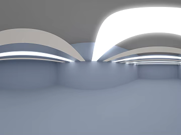 Indoor vacant room scene white light HDR texture (ID:ffabg76111)