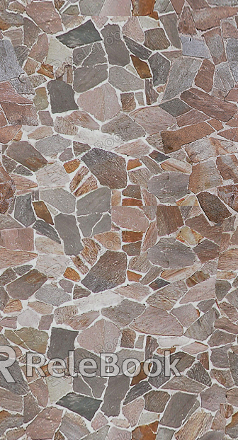 A Culture Stone image showcasing textured, earthy-toned synthetic stones arranged in a seamless pattern, ideal for rustic or modern architectural designs.