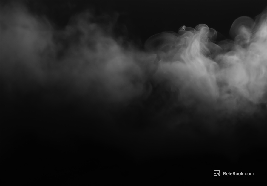 Modern fog smoke steam dense smoke clouds natural special effects texture