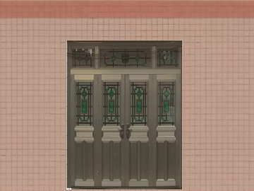 Retro Door texture (ID:ffach015434)