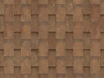 Red brown antique tile roof decoration texture (ID:ffaeh496639)