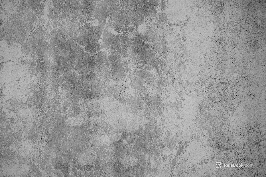 Cement concrete wall surface texture