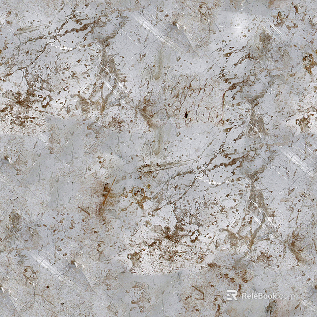 Dressed rusty stainless steel sheet metal texture