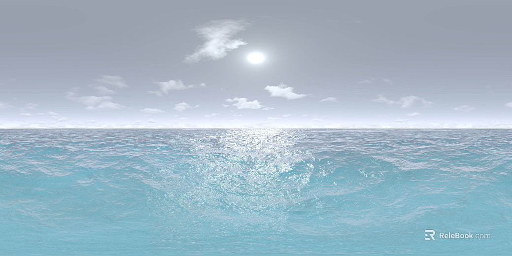 Outdoor sea water pattern daytime HDR texture