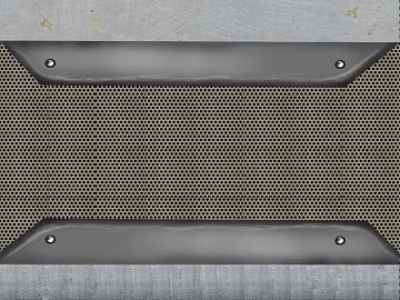 Industrial wind silver gray perforated plate metal texture (ID:ffaeh114194)