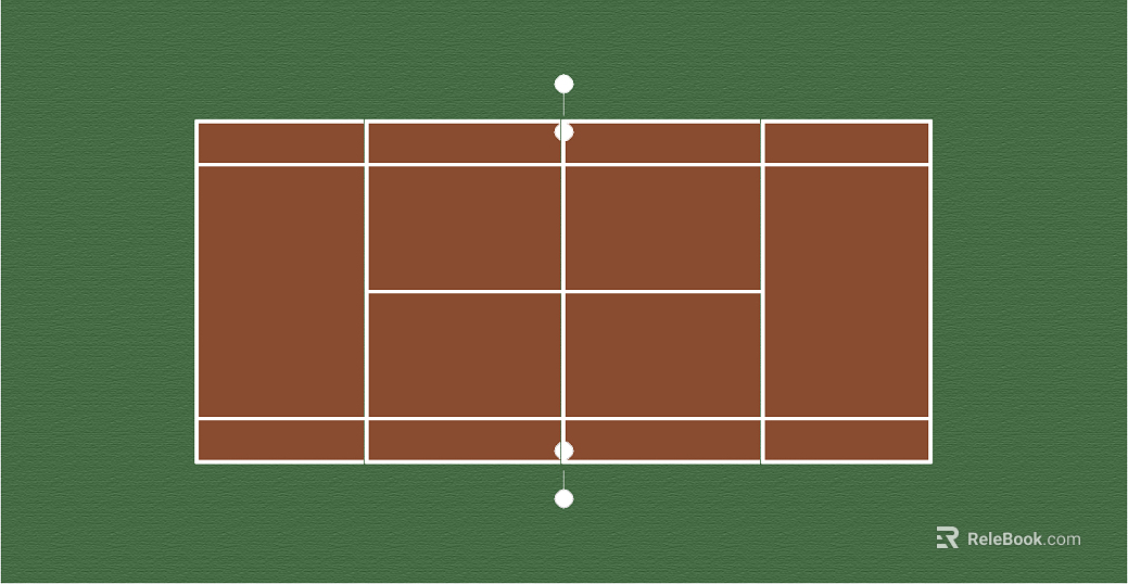 Badminton court texture