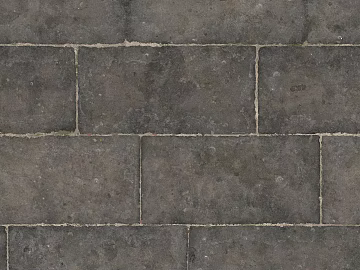 Dark gray stone brick courtyard pavement texture (ID:ffaeh926639)