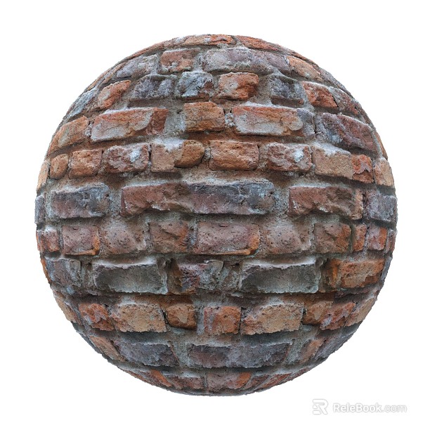 Brick wall PBR texture
