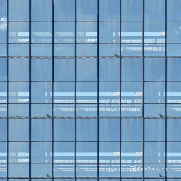 Building exterior window texture