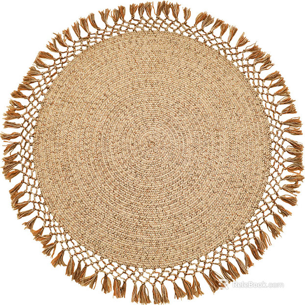 Round carpet texture