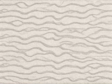 Beige wavy-line carpet 3d model