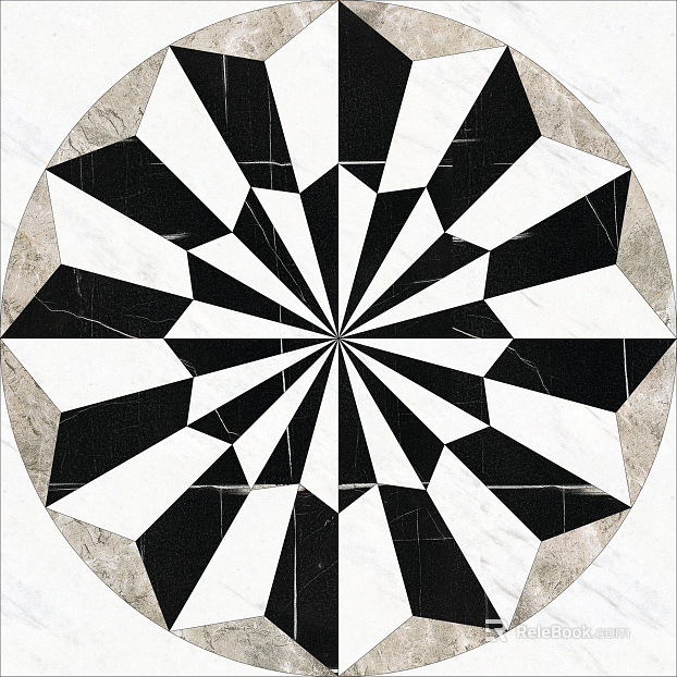 Modeling mosaic tile water knife processing series ceramic tile texture