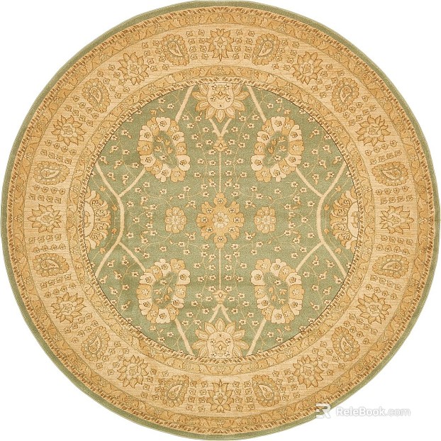 Round carpet texture