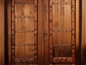 Wooden door texture (ID:ffabg14170)