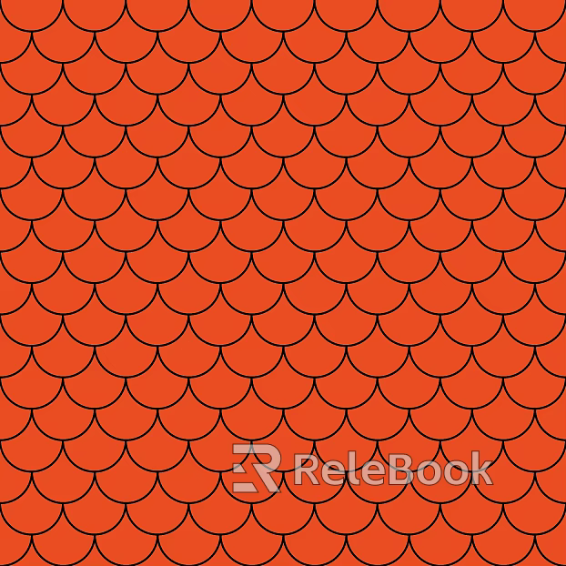 feather brick red art tile seamless texture