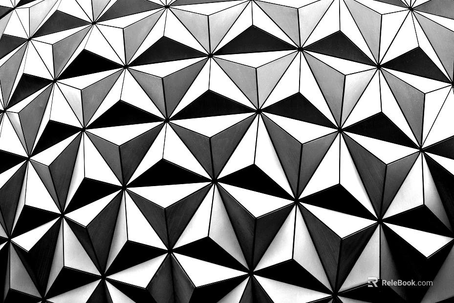 Black and White Bump texture