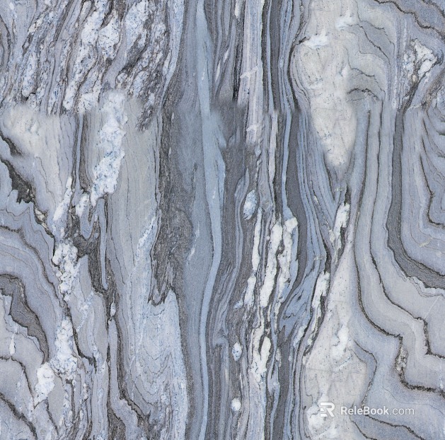 Gray blue water pattern marble wall stone texture